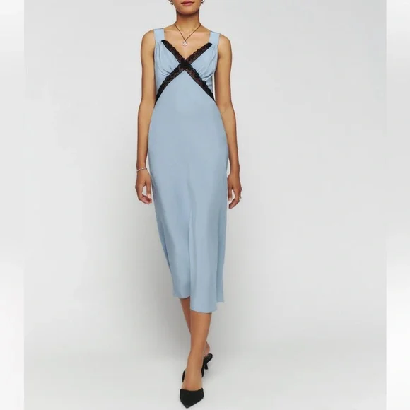 Reformation | Dresses | Reformation Provence Silk Dress Size L Brand New | Poshmark Reformation | Dresses | Reformation Provence Silk Dress Size L Brand New | Poshmark